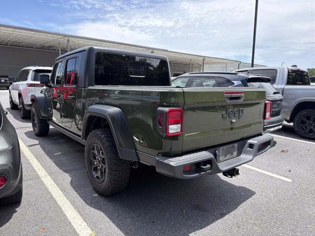 2021 Sarge Green Clearcoat Jeep Gladiator Willys 4X4 Truck