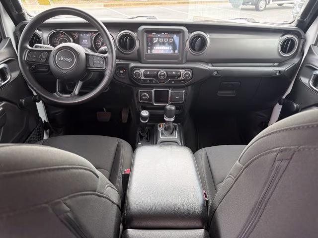 2023 Bright White Clearcoat Jeep Gladiator Sport 4X4 Truck