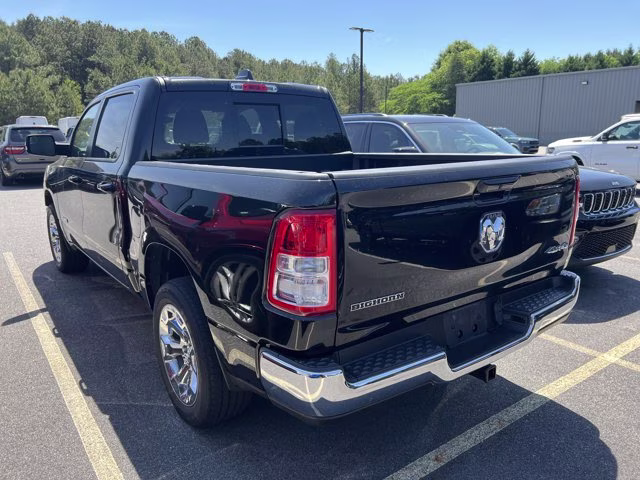 2022 Diamond Black Crystal Pearlcoat Ram 1500 Big Horn 4X4 Truck