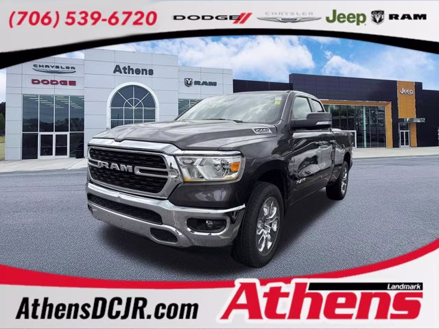 2022 Granite Crystal Metallic Clearcoat Ram 1500 Big Horn 4X4 Truck
