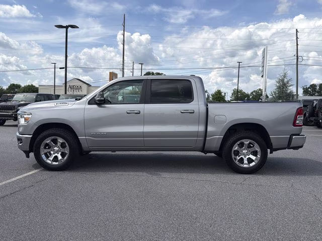 2022 Billet Silver Metallic Clearcoat Ram 1500 Big Horn 4X4 Truck