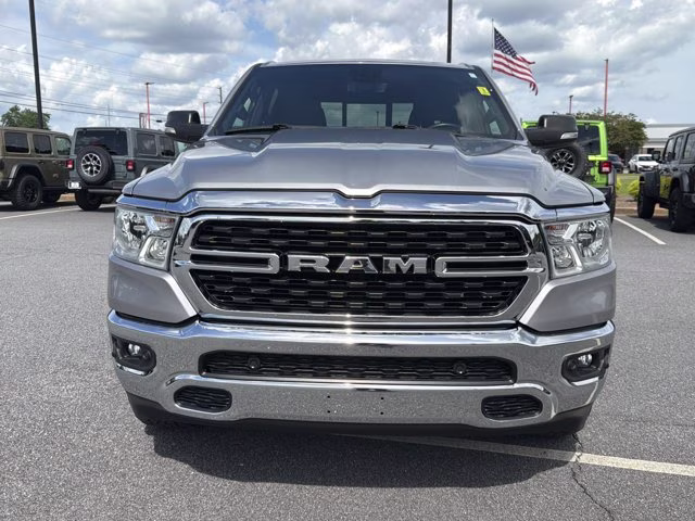2022 Billet Silver Metallic Clearcoat Ram 1500 Big Horn 4X4 Truck