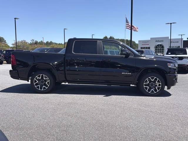 2026 Diamond Black Crystal Pearlcoat Ram 1500 Laramie 4X4 Truck