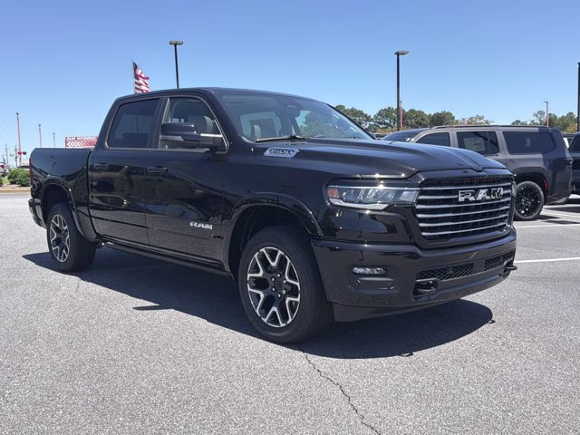 2026 Diamond Black Crystal Pearlcoat Ram 1500 Laramie 4X4 Truck