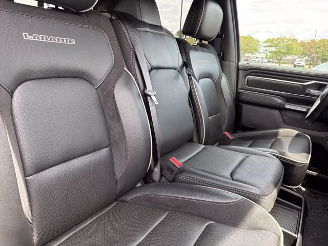 2023 Bright White Clearcoat Ram 1500 Laramie 4X4 Truck