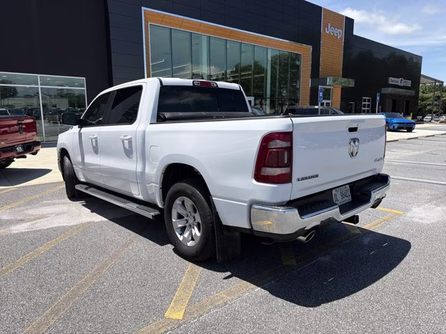 2023 Bright White Clearcoat Ram 1500 Laramie 4X4 Truck