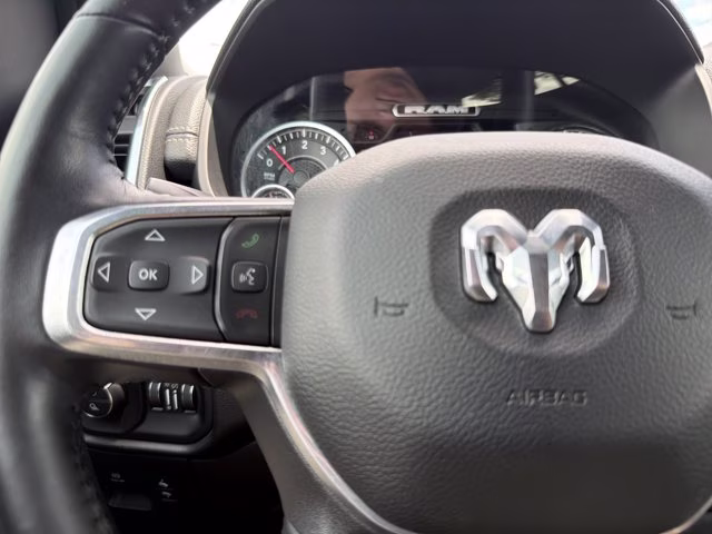 2023 Bright White Clearcoat Ram 1500 Laramie 4X4 Truck