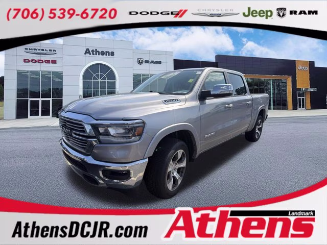 2022 Billet Silver Metallic Clearcoat Ram 1500 Laramie 4X4 Truck