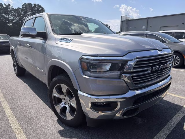 2022 Billet Silver Metallic Clearcoat Ram 1500 Laramie 4X4 Truck