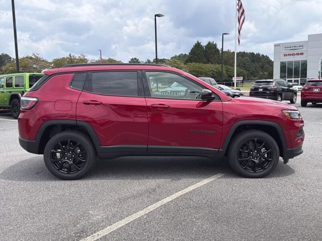 2026 Red Hot Pearlcoat Jeep Compass Latitude Altitude 4X4 SUV