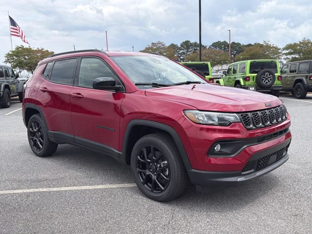 2026 Red Hot Pearlcoat Jeep Compass Latitude Altitude 4X4 SUV
