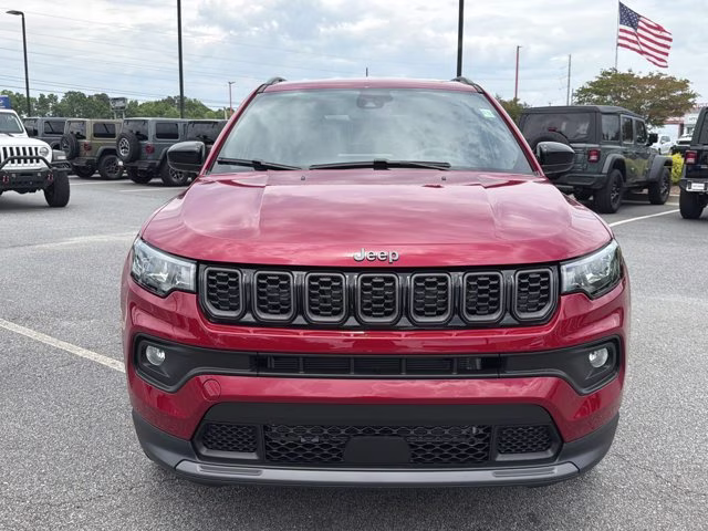 2026 Red Hot Pearlcoat Jeep Compass Latitude Altitude 4X4 SUV