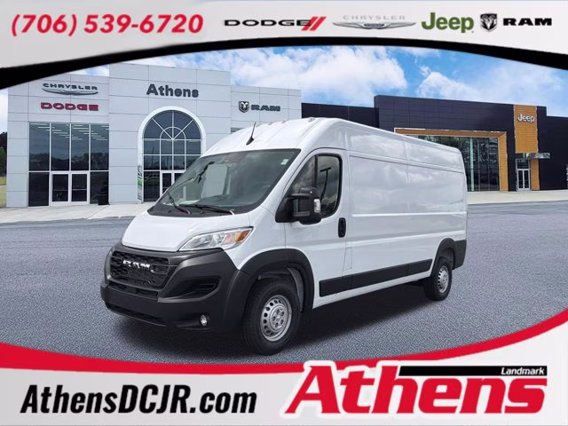 2026 Bright White Clearcoat Ram ProMaster Cargo Van Tradesman FWD Van