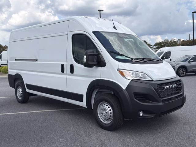 2026 Bright White Clearcoat Ram ProMaster Cargo Van Tradesman FWD Van