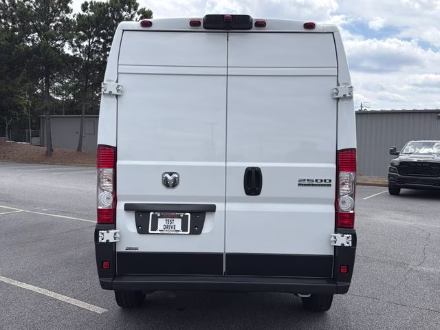 2025 Bright White Clearcoat Ram ProMaster Cargo Van Tradesman FWD Van