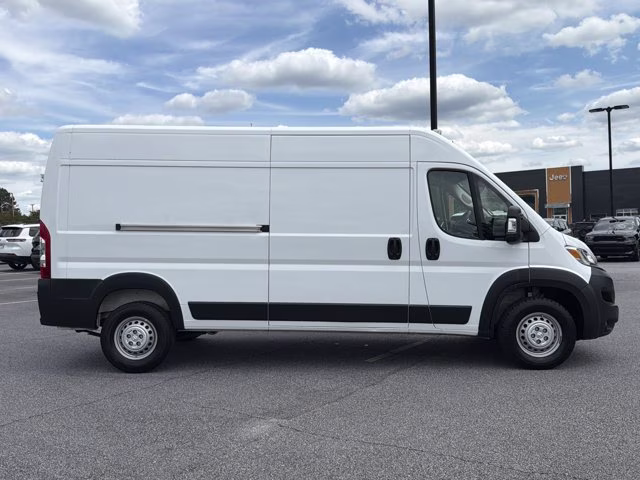 2025 Bright White Clearcoat Ram ProMaster Cargo Van Tradesman FWD Van
