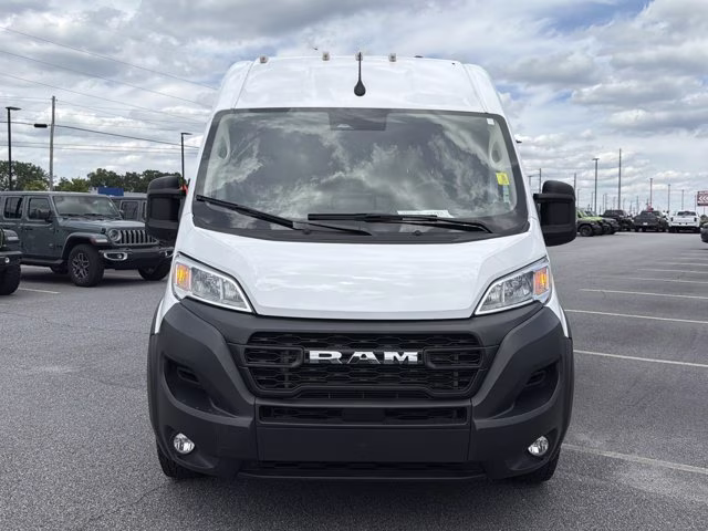 2025 Bright White Clearcoat Ram ProMaster Cargo Van Tradesman FWD Van
