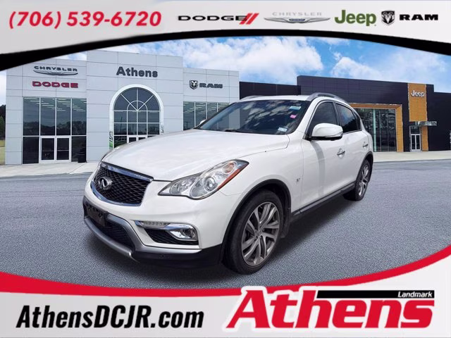 2017 Majestic White Infiniti QX50 Base RWD SUV