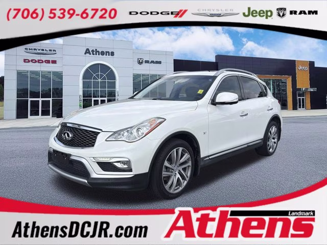 2017 Majestic White Infiniti QX50 Base RWD SUV