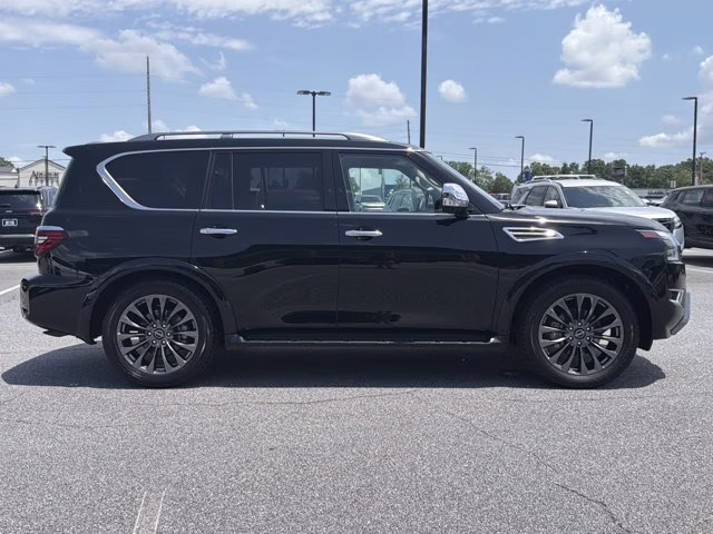 2023 Super Black Nissan Armada Platinum 4X4 SUV