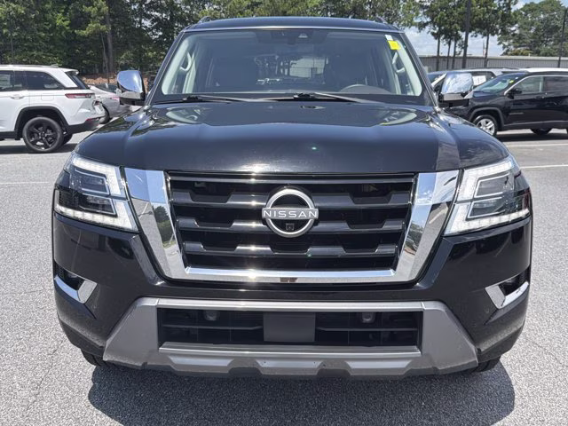 2023 Super Black Nissan Armada Platinum 4X4 SUV