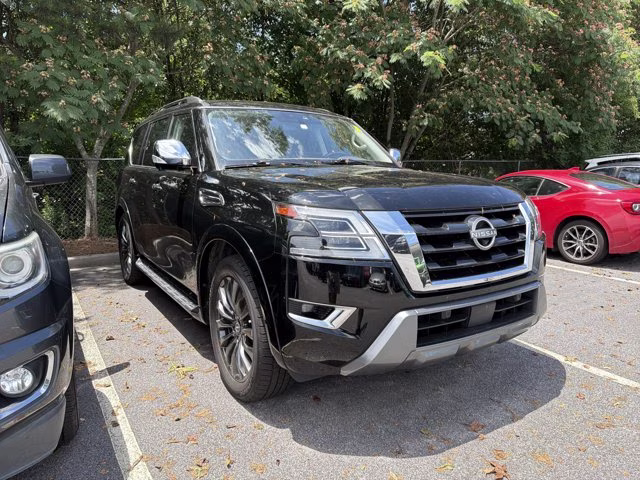2023 Super Black Nissan Armada Platinum 4X4 SUV