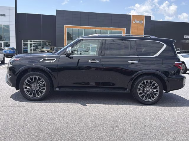 2023 Super Black Nissan Armada Platinum 4X4 SUV