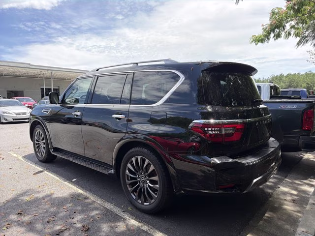 2023 Super Black Nissan Armada Platinum 4X4 SUV
