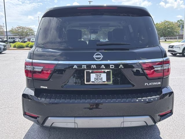 2023 Super Black Nissan Armada Platinum 4X4 SUV