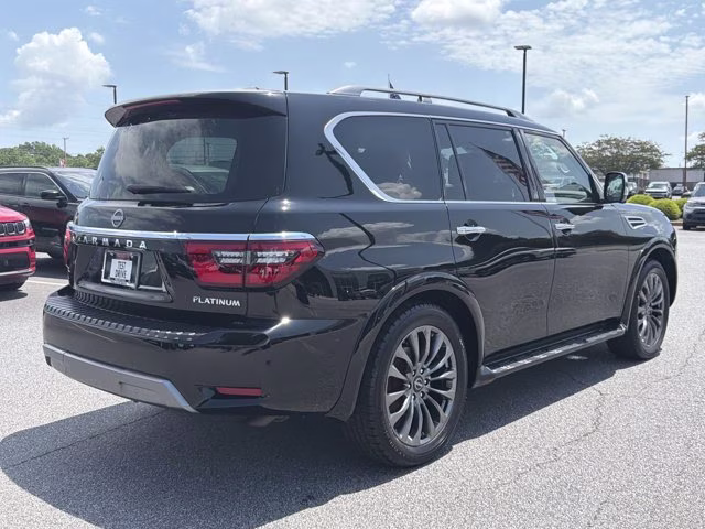 2023 Super Black Nissan Armada Platinum 4X4 SUV