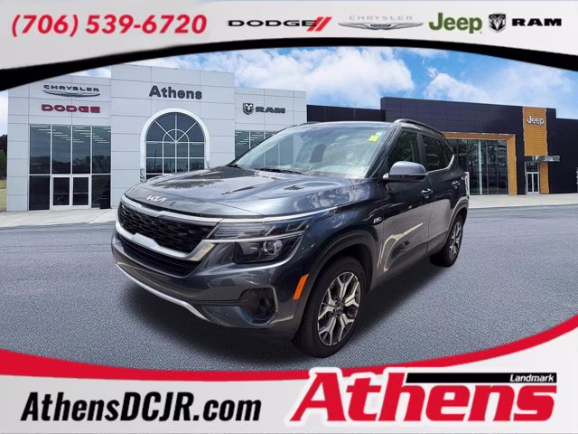 2023 Gravity Gray Kia Seltos EX AWD SUV