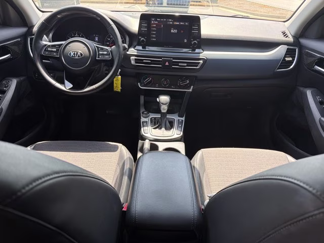 2021 Cherry Black Kia Seltos S AWD SUV