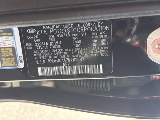 2021 Cherry Black Kia Seltos S AWD SUV