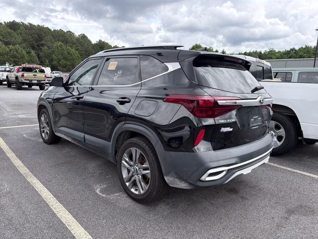2021 Cherry Black Kia Seltos S AWD SUV