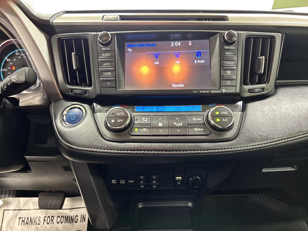 2018 Black Sand Pearl Toyota RAV4 Hybrid XLE AWD SUV