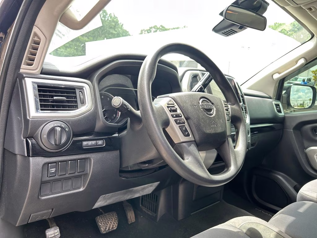 2020 Super Black Nissan Titan SV RWD Truck