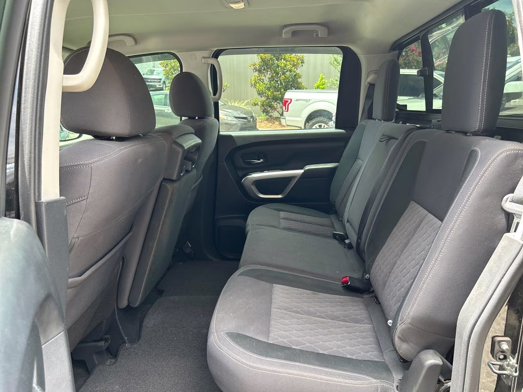 2020 Super Black Nissan Titan SV RWD Truck