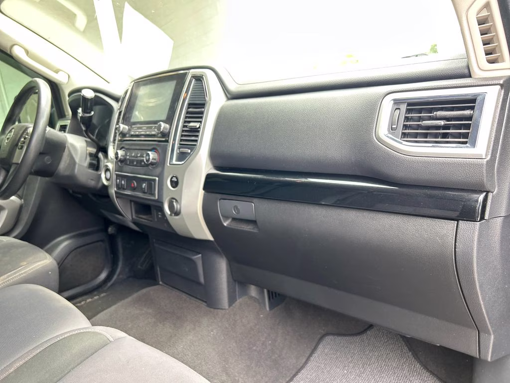 2020 Super Black Nissan Titan SV RWD Truck