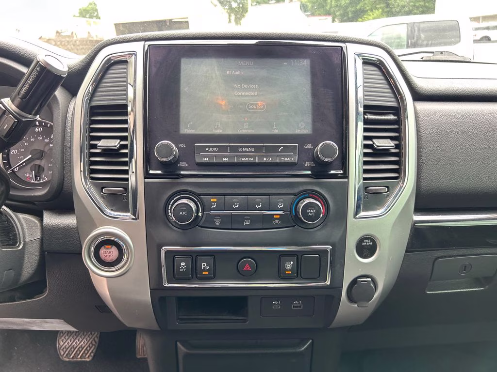 2020 Super Black Nissan Titan SV RWD Truck