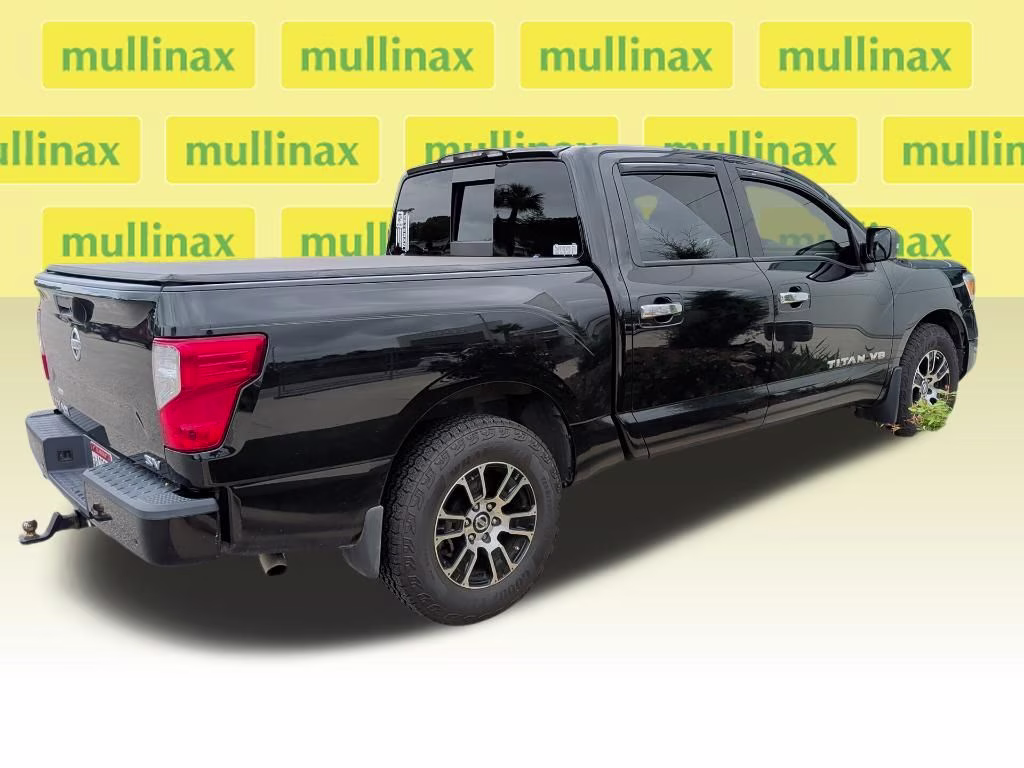 2020 Super Black Nissan Titan SV RWD Truck
