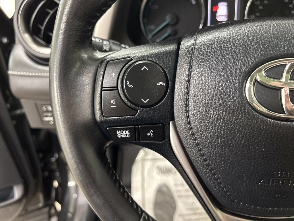 2018 Black Sand Pearl Toyota RAV4 Hybrid XLE AWD SUV