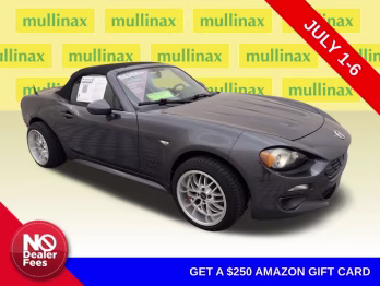 2018 Moda Gray Metallic FIAT 124 Spider Classica RWD Convertible
