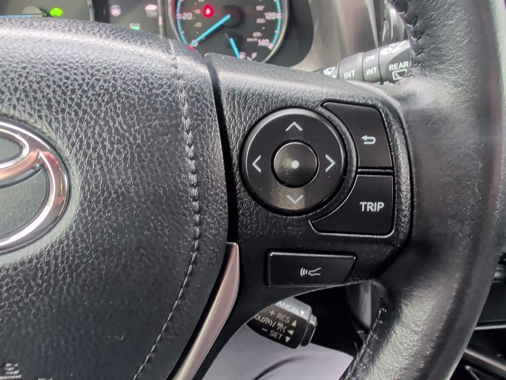 2018 Black Sand Pearl Toyota RAV4 Hybrid XLE AWD SUV