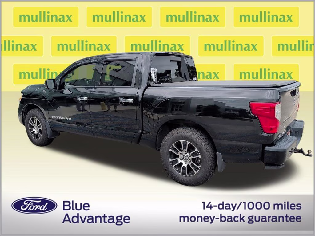 2020 Super Black Nissan Titan SV RWD Truck