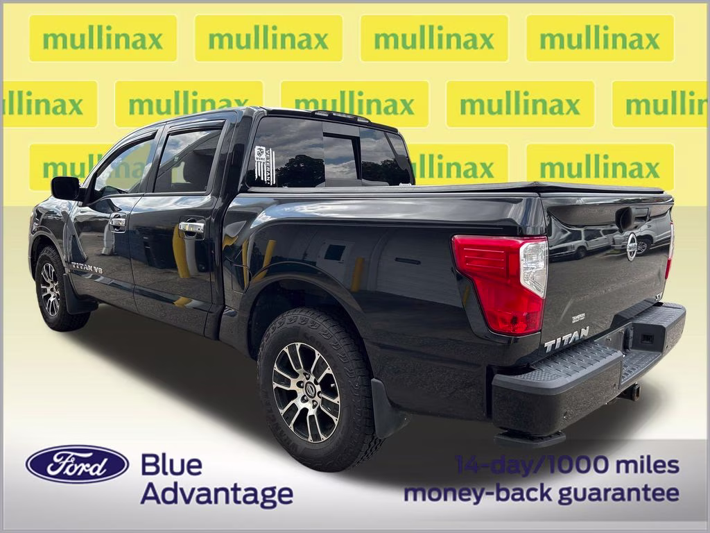2020 Super Black Nissan Titan SV RWD Truck