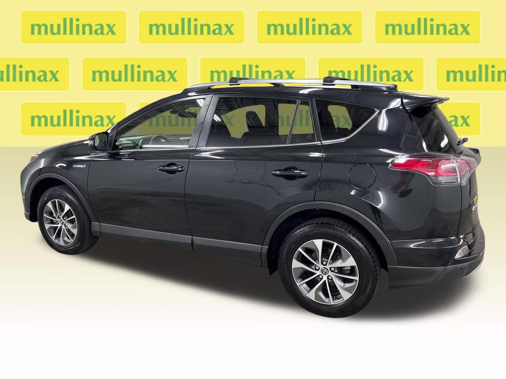 2018 Black Sand Pearl Toyota RAV4 Hybrid XLE AWD SUV