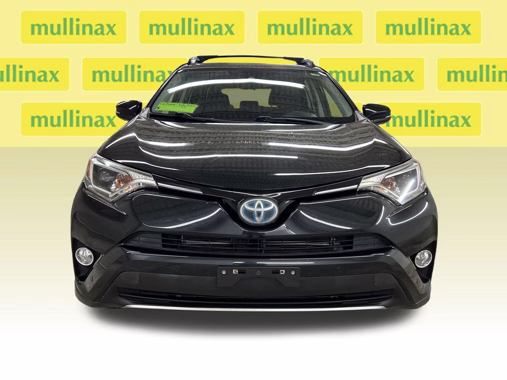 2018 Black Sand Pearl Toyota RAV4 Hybrid XLE AWD SUV