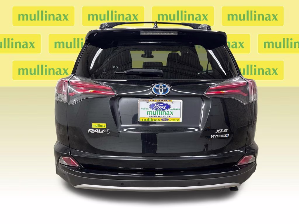 2018 Black Sand Pearl Toyota RAV4 Hybrid XLE AWD SUV