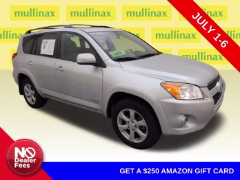 2011 Classic Silver Metallic Toyota RAV4 Limited 4X4 SUV