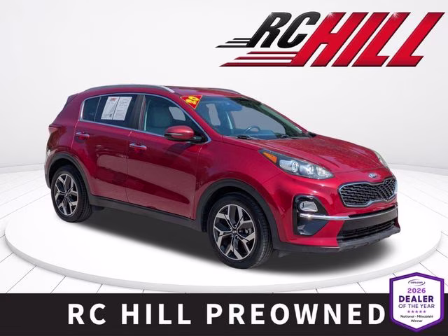 2020 Hyper Red Kia Sportage EX FWD SUV